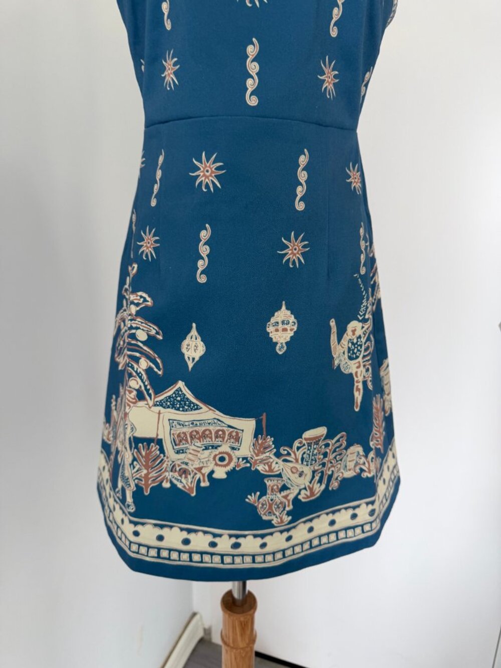 Alémais Acacia printed halterneck cotton minidress - Picture 5 of 10